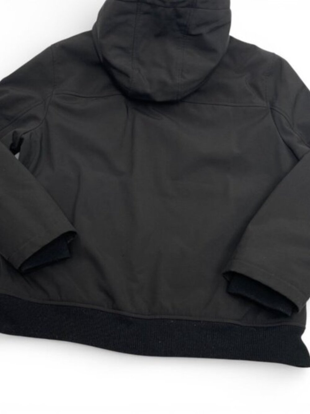 Tommy Hilfiger Soft Shell Hooded Insulated Black Winter Jacket Men's XL - Picture 5 of 10